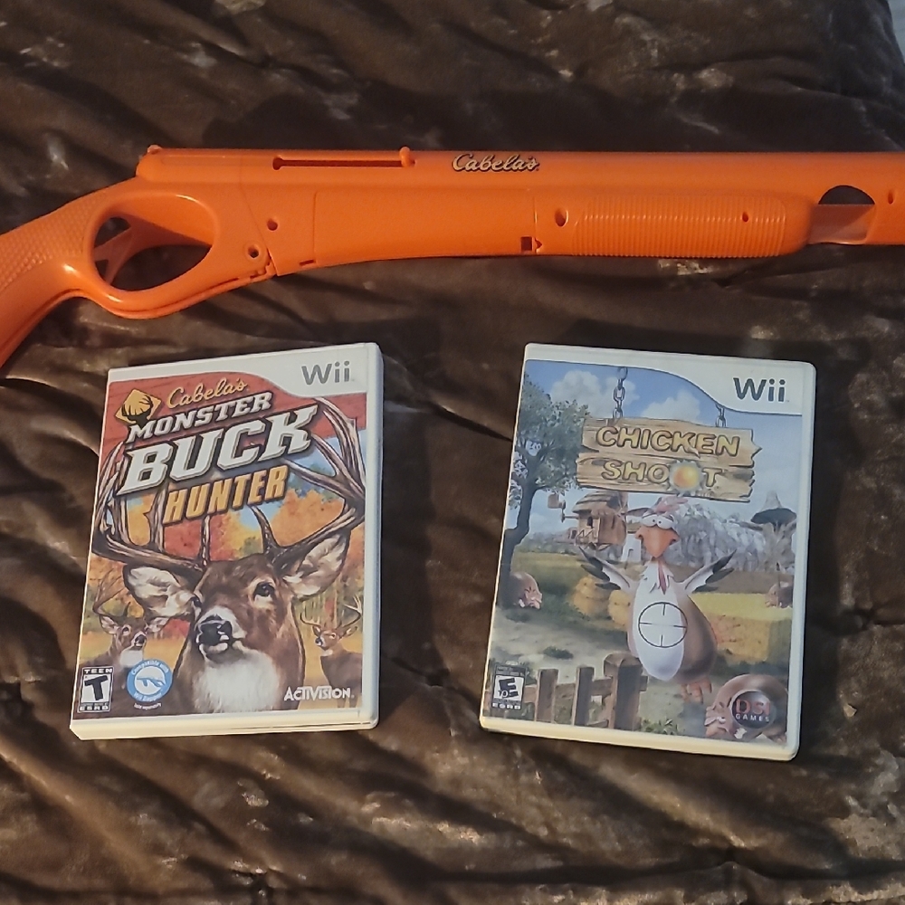 Cabela's Orange Wii Hunting Game Set